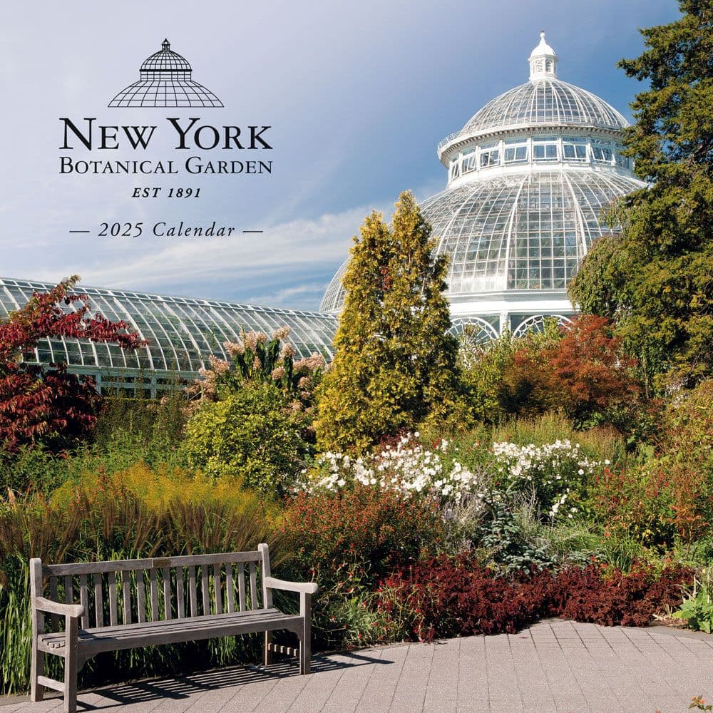 New York Botanical Gardens Photo 2025 Wall Calendar Main Image