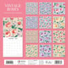 image Vintage Roses 2025 Wall Calendar Alt1