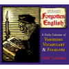 image Forgotten English 2026 Desk Calendar Fifth Alternate Image