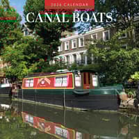image Canal Boats 2026 Wall Calendar Main Product Image