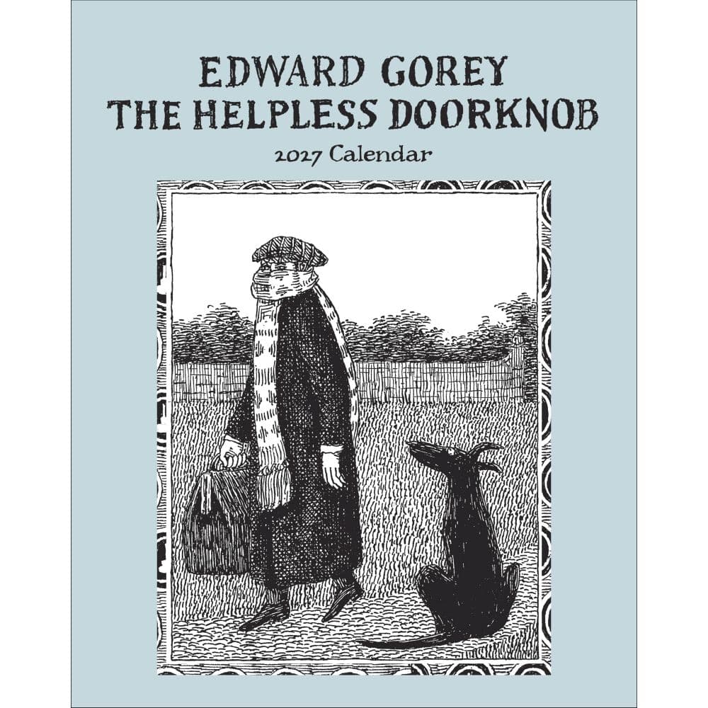 Edward Gorey 2027 Mini Wall Calendar Main Product Image