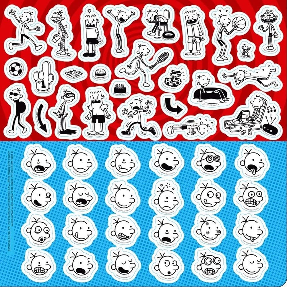 Wimpy Kid 2027 Wall Calendar Seventh Alternate Image