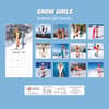 image Snow Girls 2027 Wall Calendar