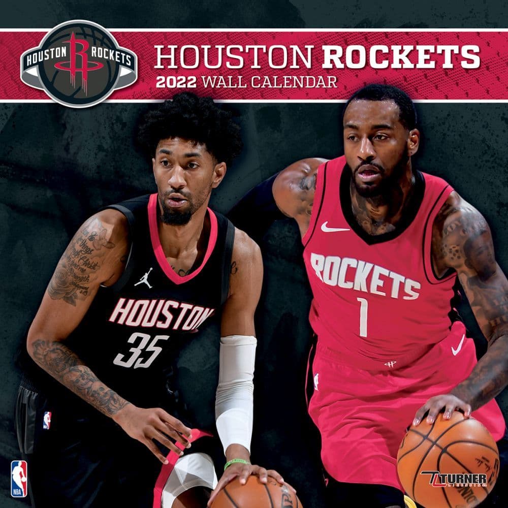 Rockets 2022 Schedule Nba Houston Rockets 2022 Wall Calendar - Calendars.com