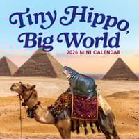 image Tino Hippo Big World 2026 Mini Wall Calendar Main Product Image