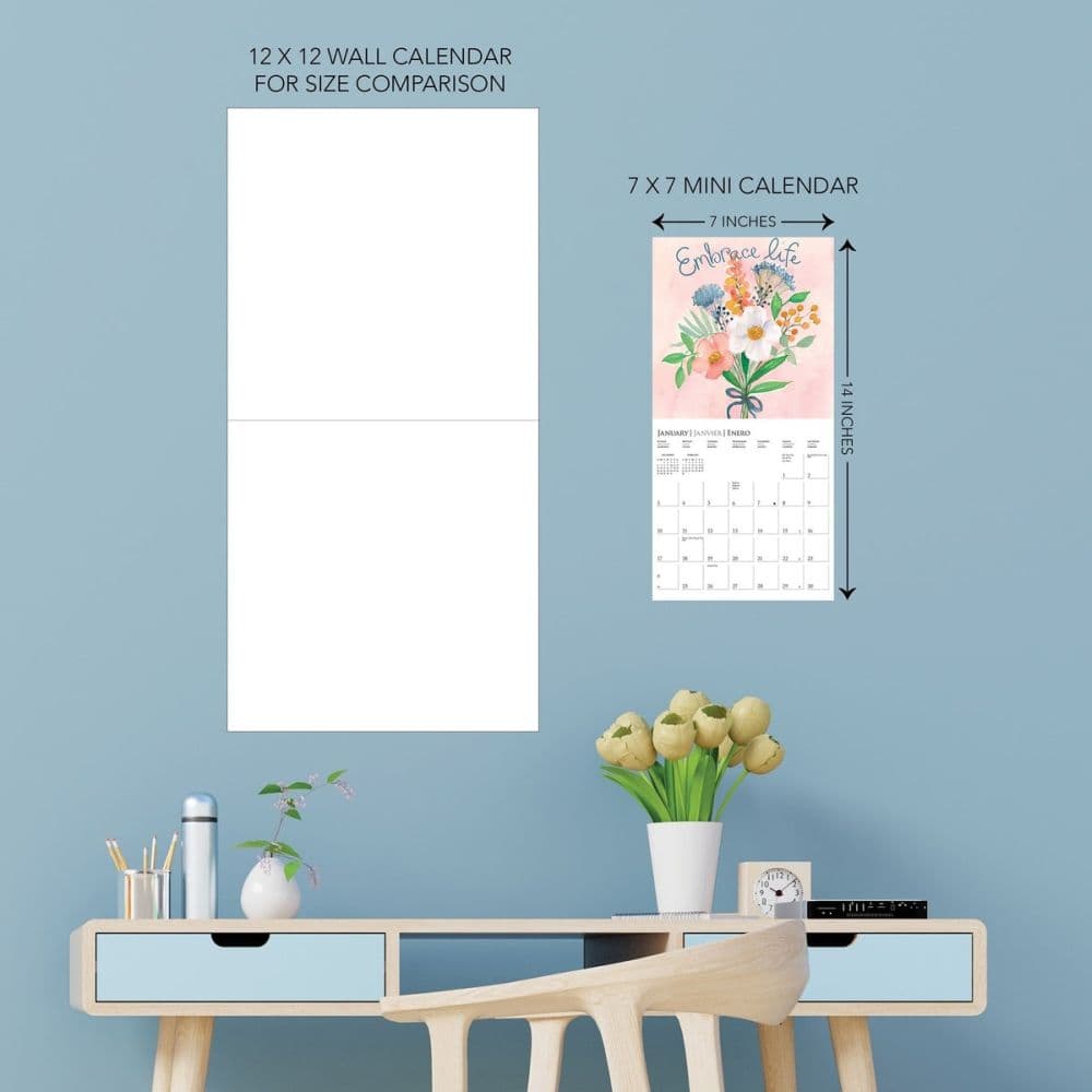 Live Love Laugh 2027 Mini Wall Calendar Fourth Alternate Image