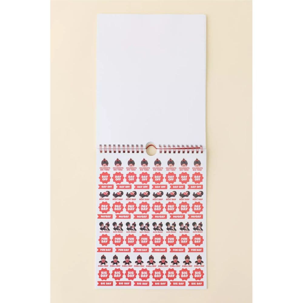 Monchhichi 2027 Wall Calendar Second Alternate Image