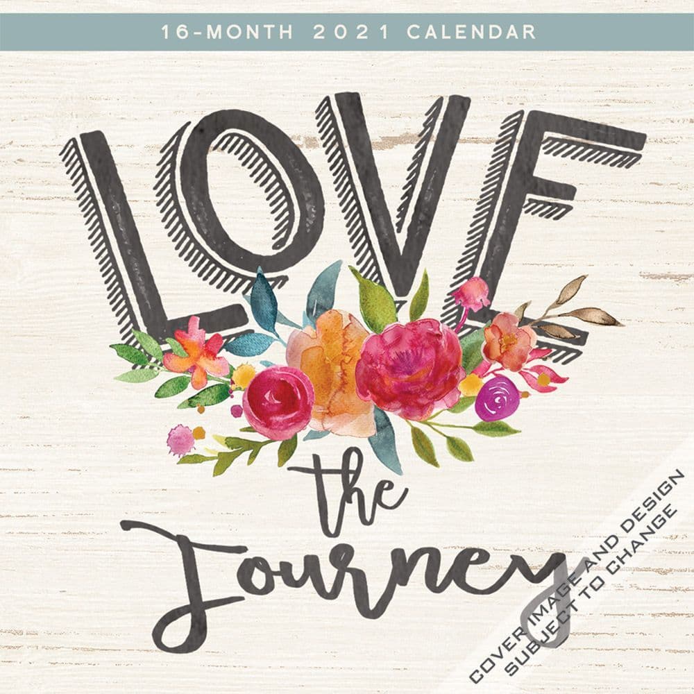 Love The Journey Wall Calendar