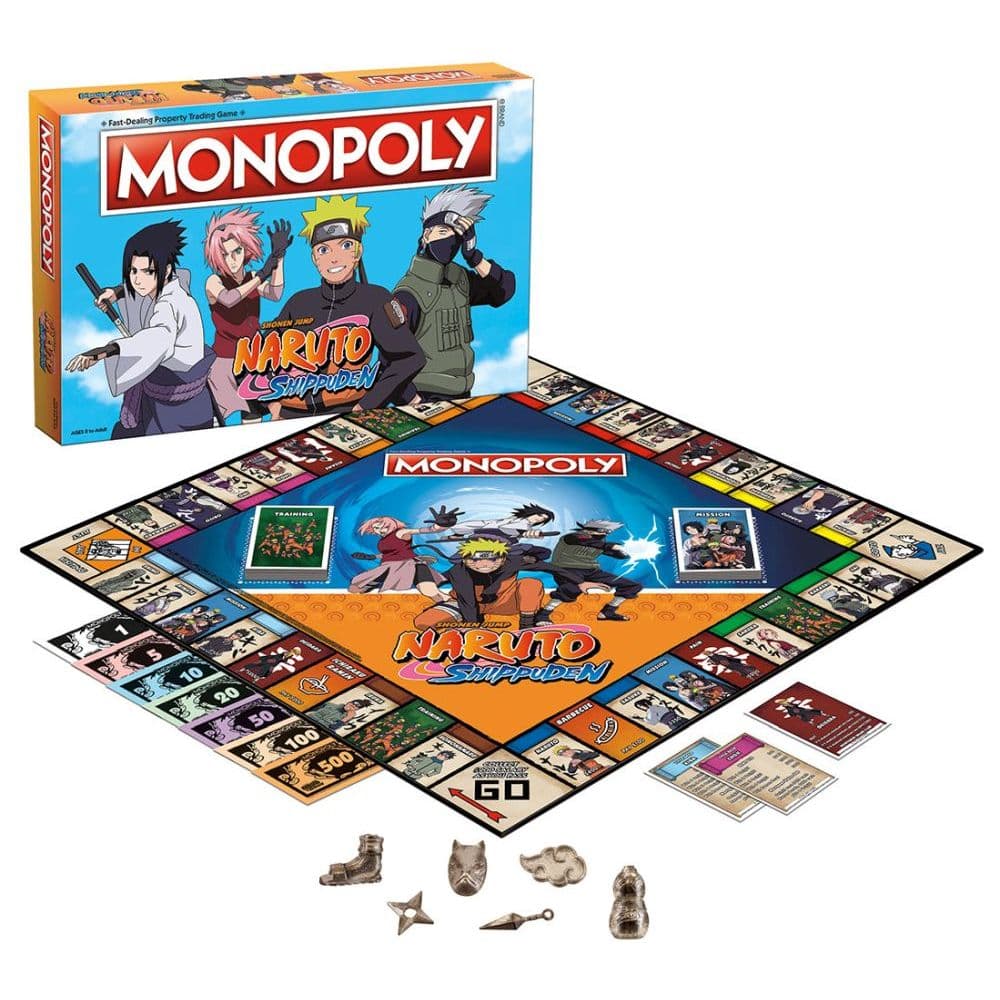 Naruto Monopoly Alternate Image 1