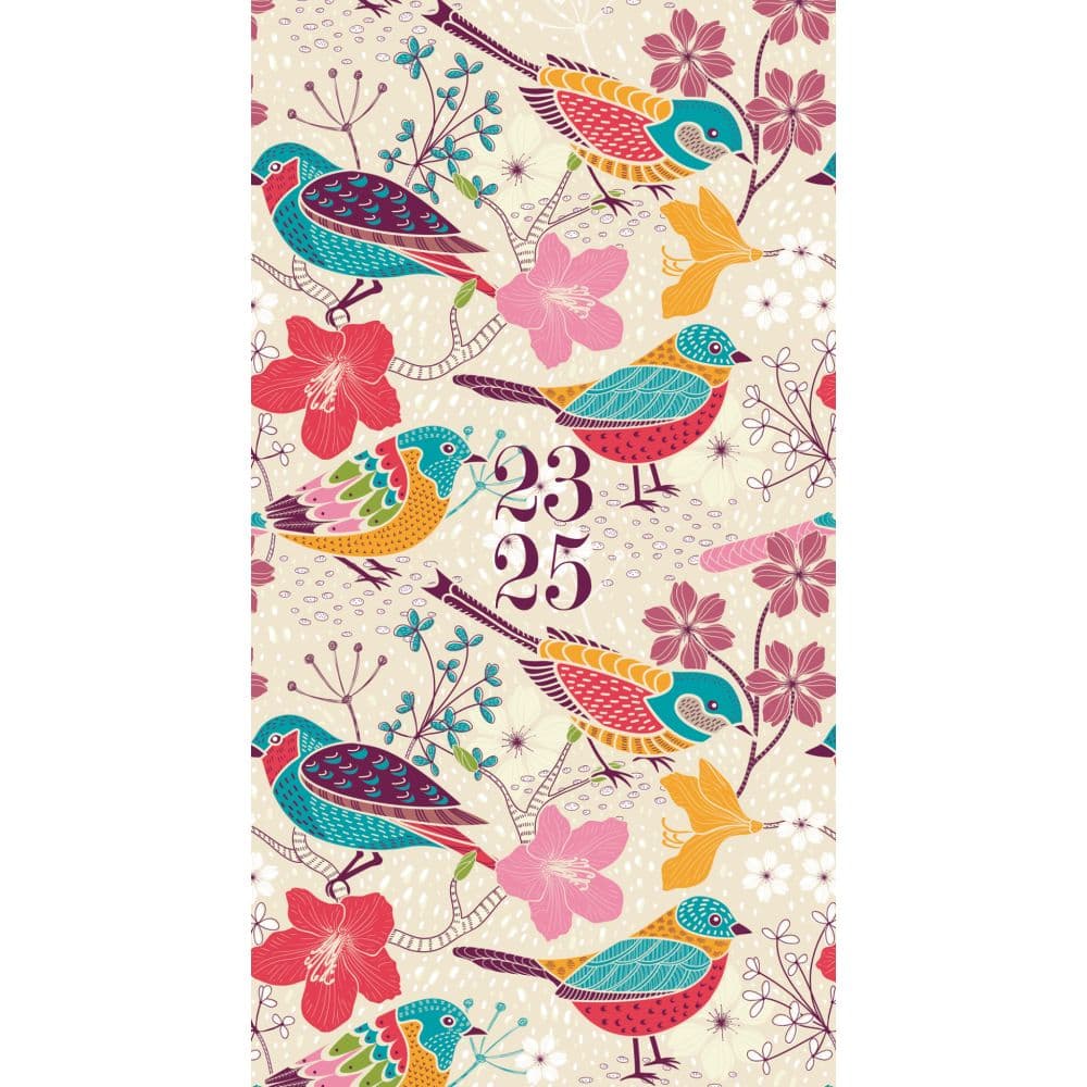 Birds and Bloom 2 Year 2024 Pocket Planner