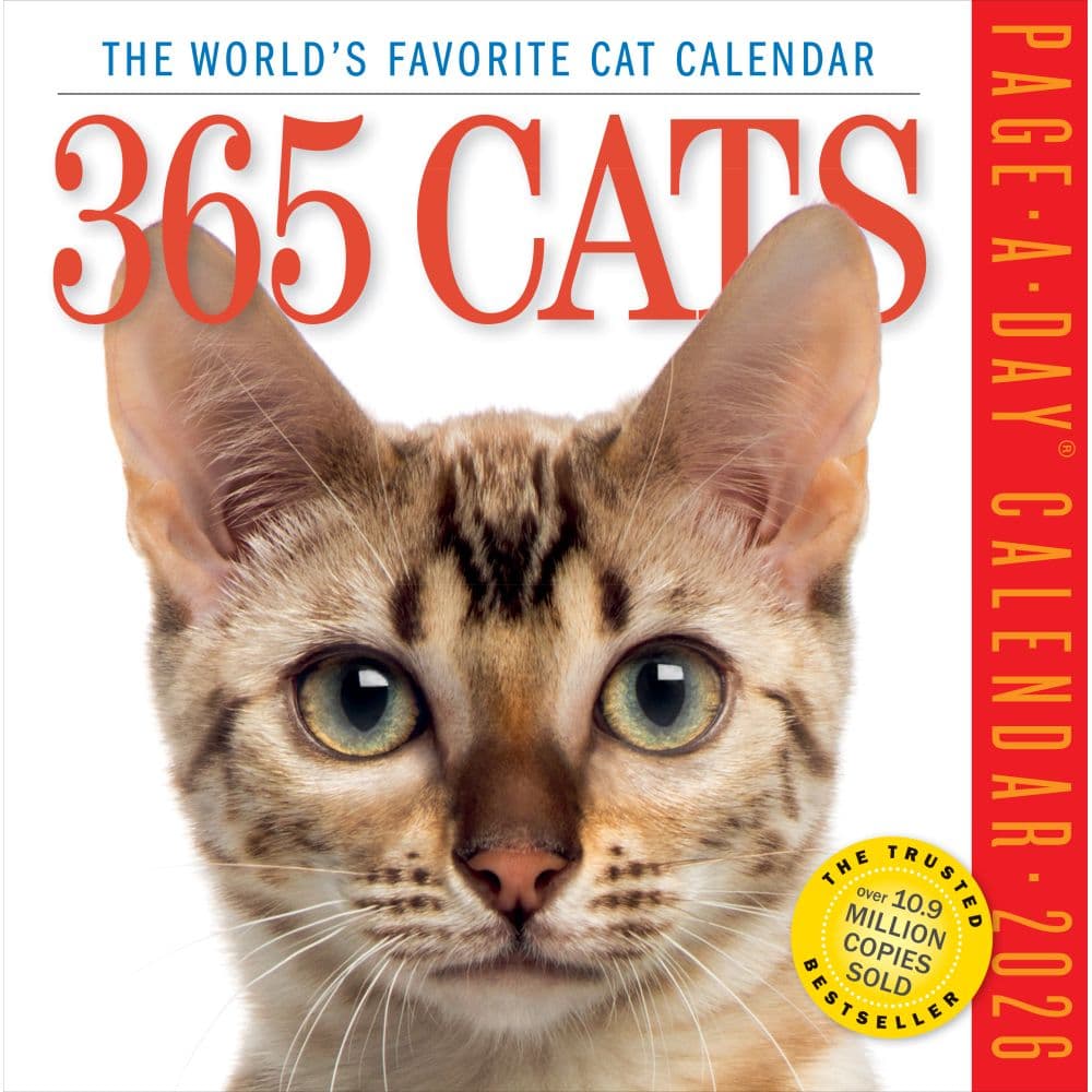Cats 365 2026 Desk Calendar Fifth Alternate Image