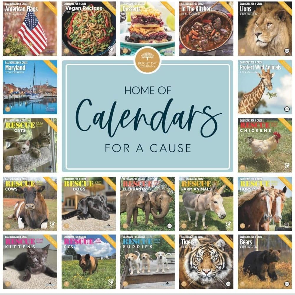 Tuxedo Cats 2024 Wall Calendar - Calendars.com
