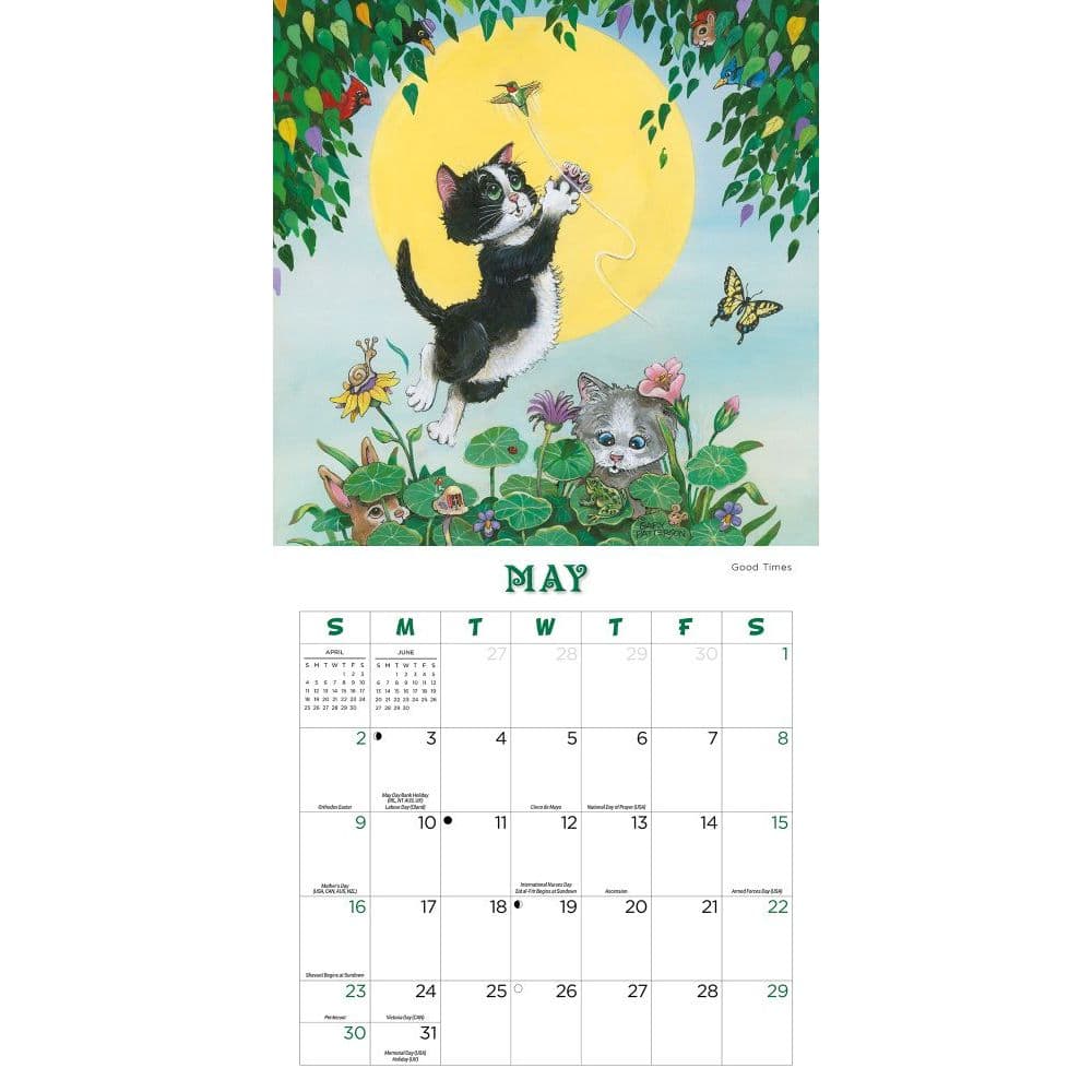 Patterson Cats Wall Calendar