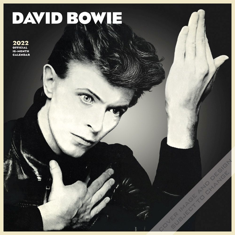 David Bowie 2021 Desktop Calendar NEW With Christmas Card 