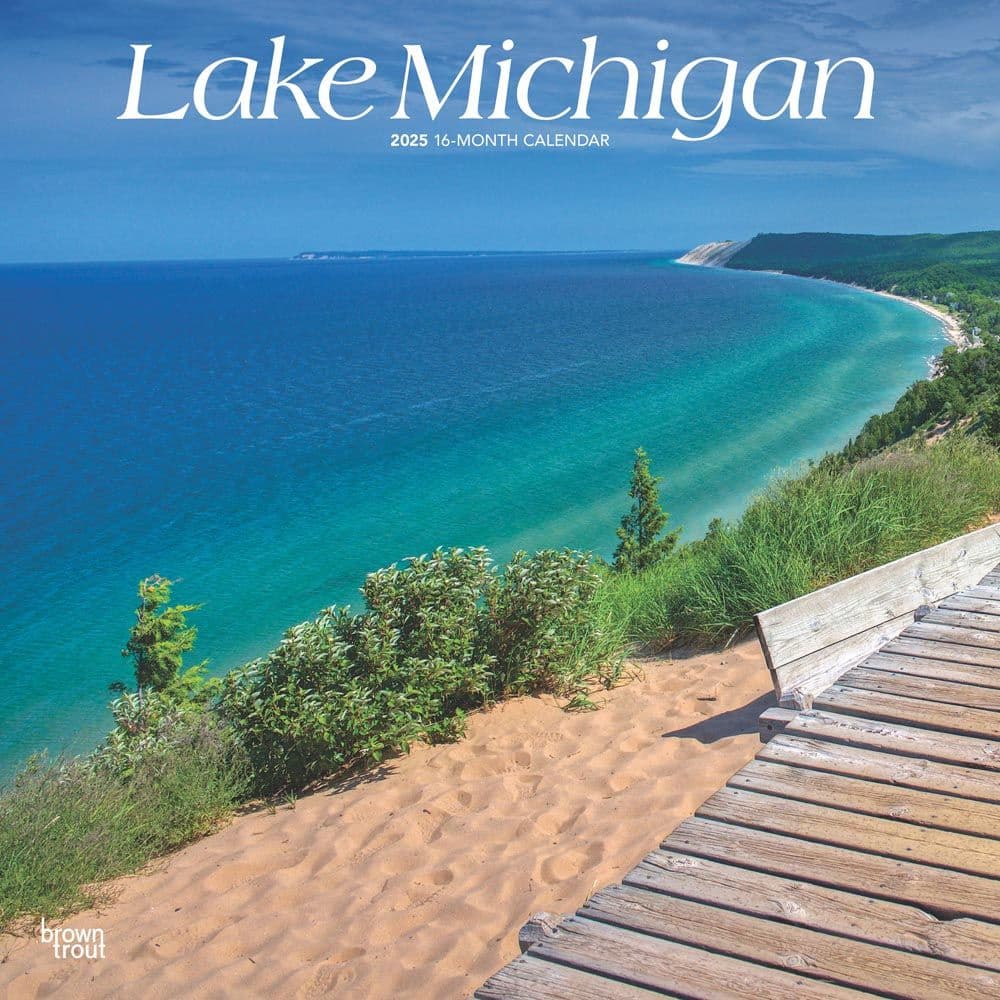 Lake Michigan 2025 Wall Calendar Main Image