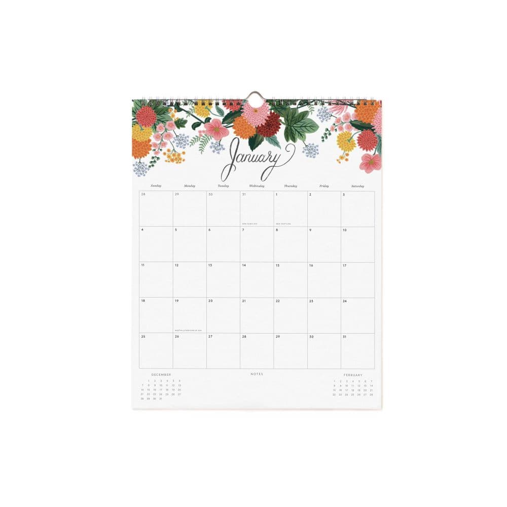 Dahlia 2026 Wall Calendar First Alternate Image
