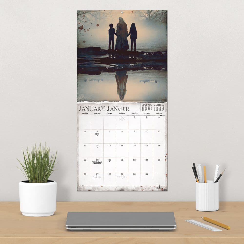 Horror Collection- French 2025 Wall Calendar Alt4