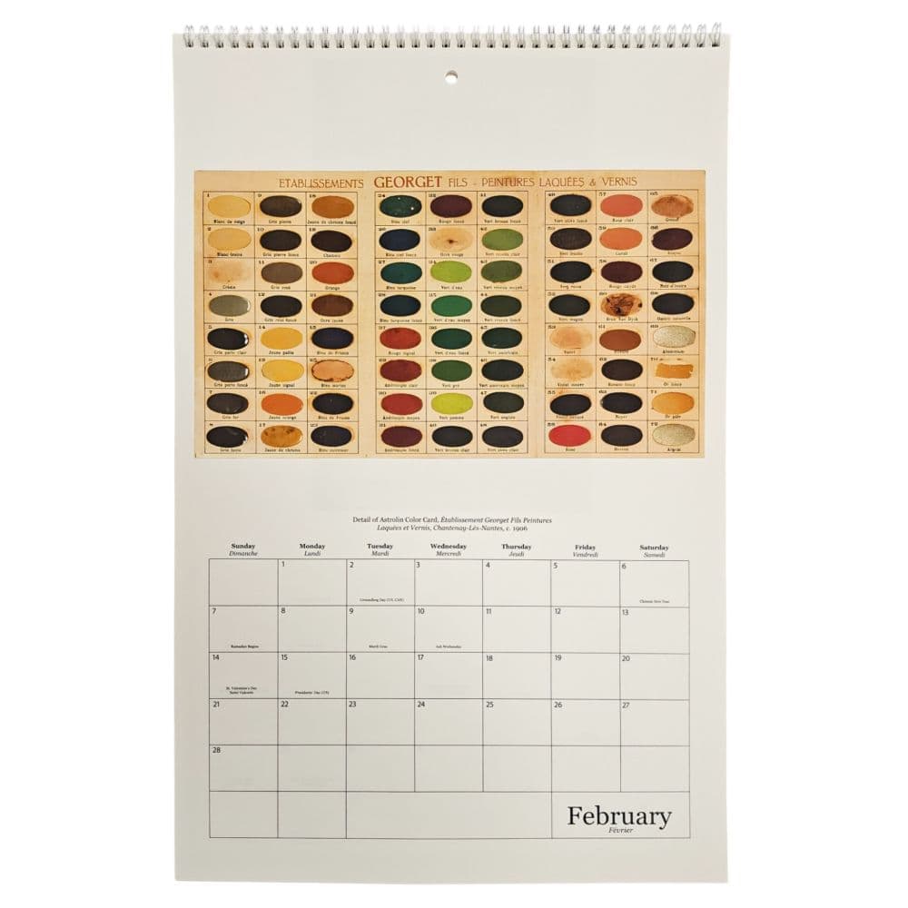 Colors Poster 2027 Wall Calendar Third Alternate Image