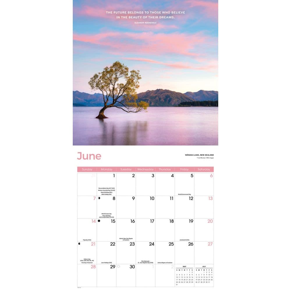 Motivation 2026 Wall Calendar Third Alternate Image