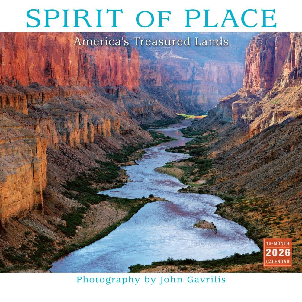 Spirit of Place 2026 Wall Calendar_Main Image