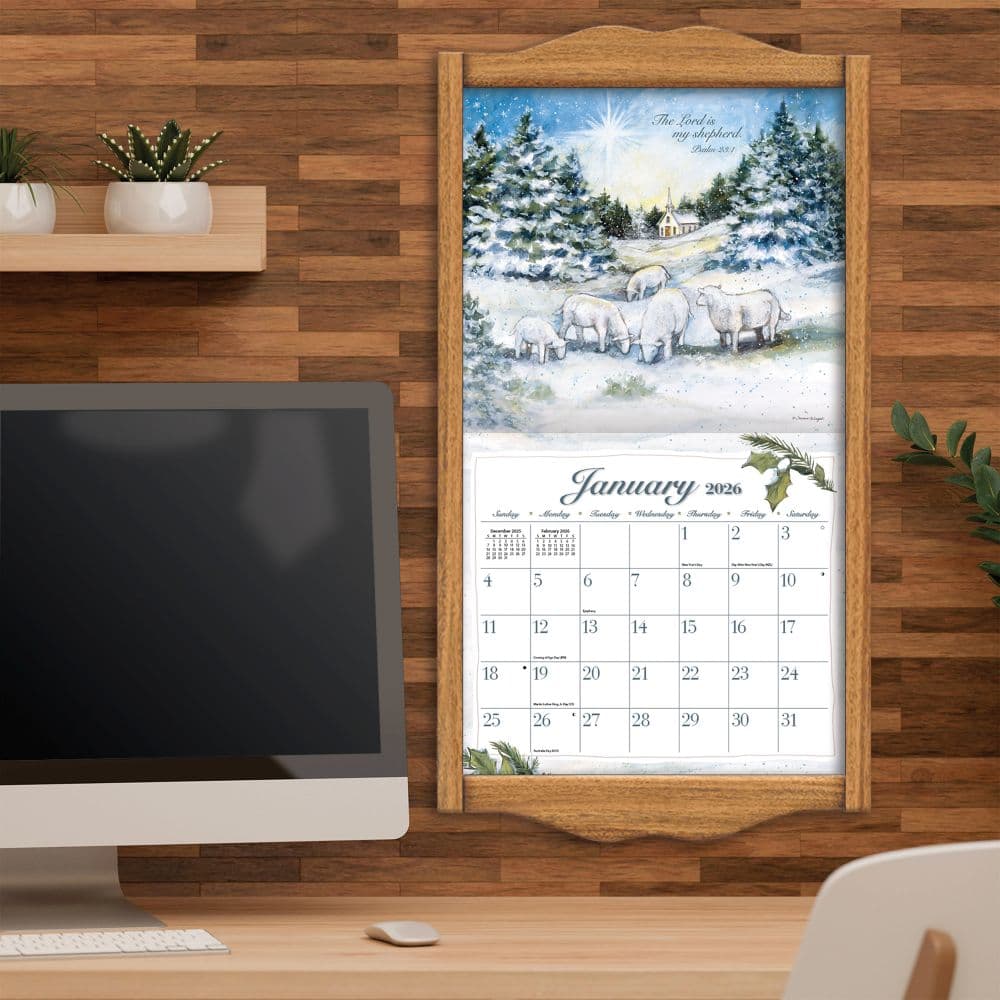The Lord is My Shepherd 2026 Wall Calendar_ALT5