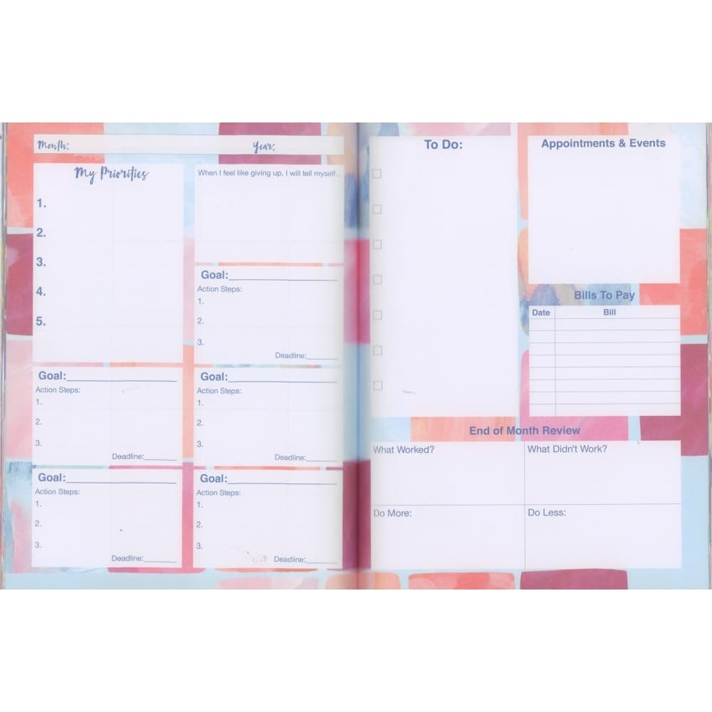 Journey Of The Heart Create-It Planner by Eliza Todd Alternate Image 1