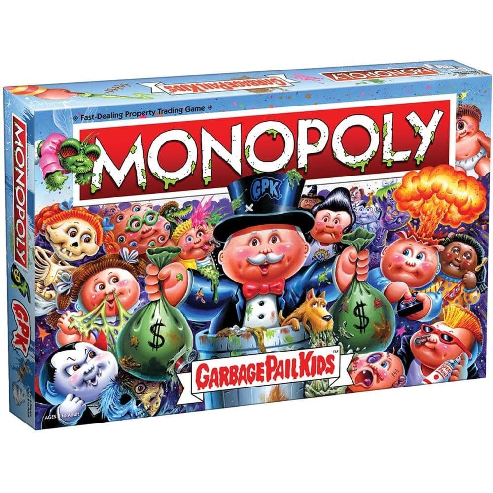 Garbage Pail Kids Monopoly Main Image