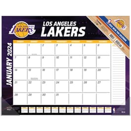 Los Angeles Lakers 2024 Desk Pad