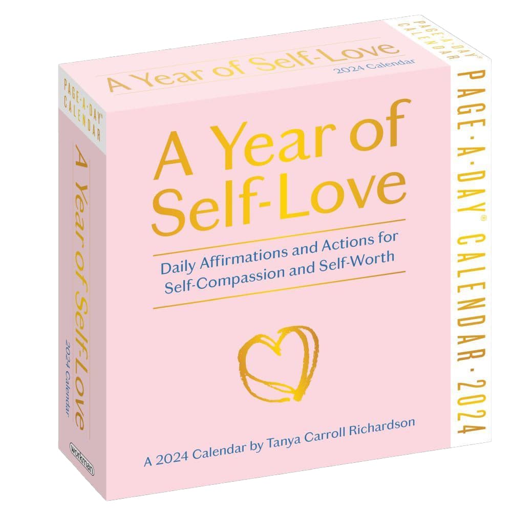 Year of Self-Love 2024 Desk Calendar Main Product Image width=&quot;1000&quot; height=&quot;1000&quot;