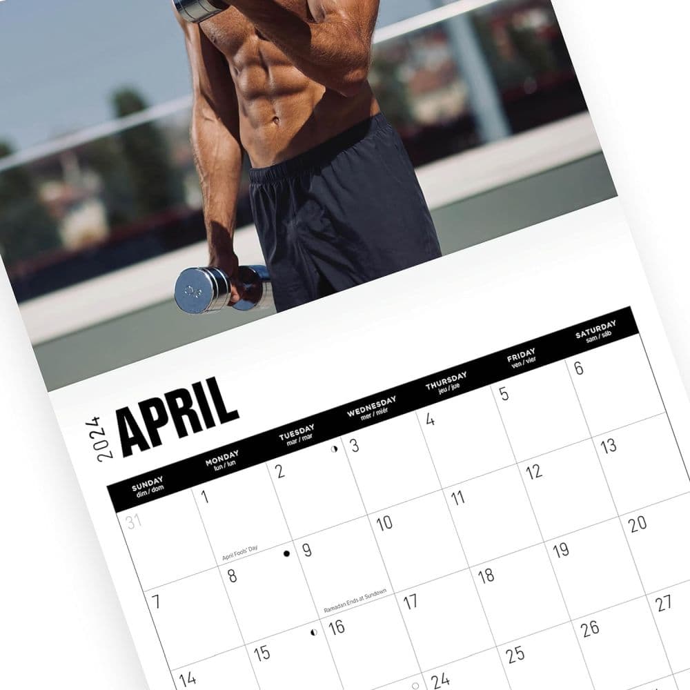 Muscle Men 2024 Wall Calendar Third Alternate Image width=&quot;1000&quot; height=&quot;1000&quot;