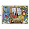 image Summertime Window 1000 Piece Puzzle Fifth Alternate Image