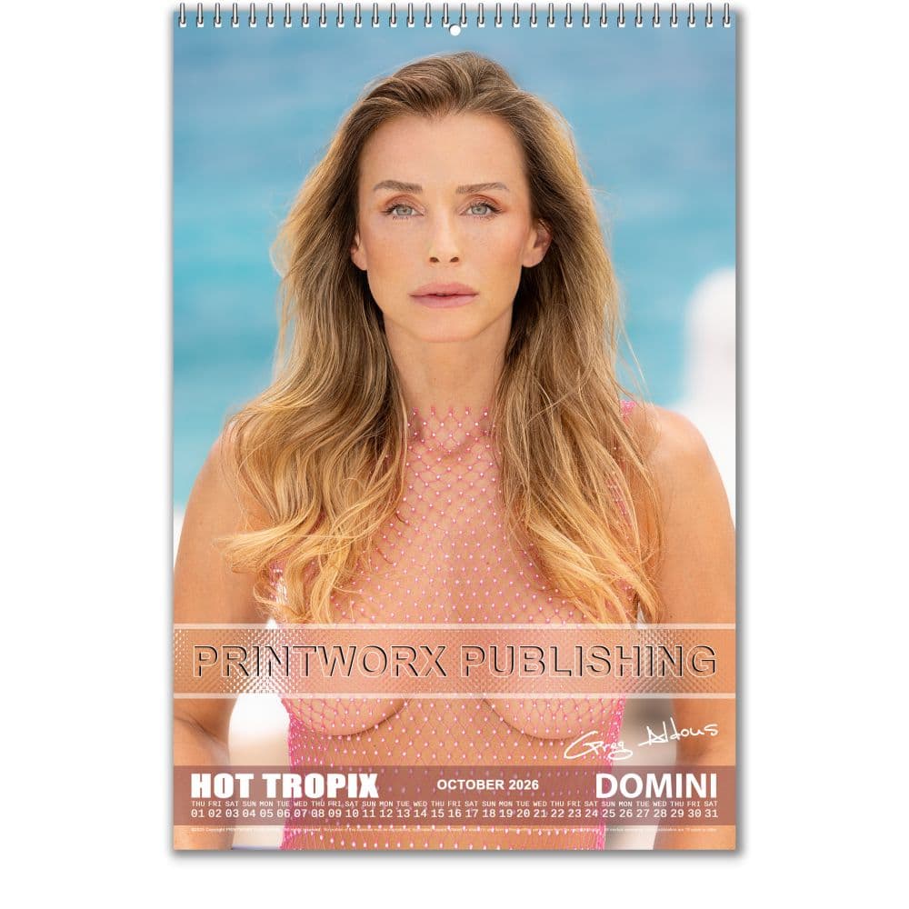Swimsuits Not Required 2026 Wall Calendar Second Alternate Image