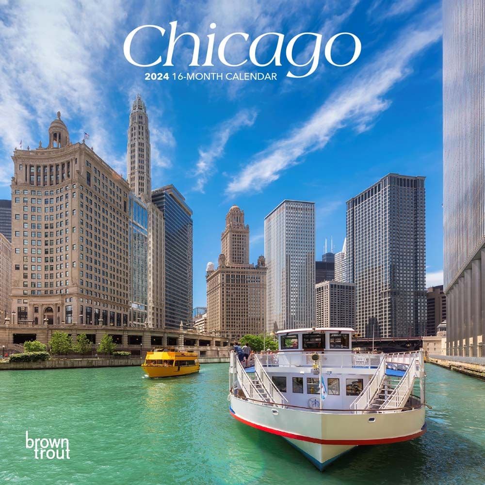 Chicago 2024 Mini Wall Calendar - Calendars.com