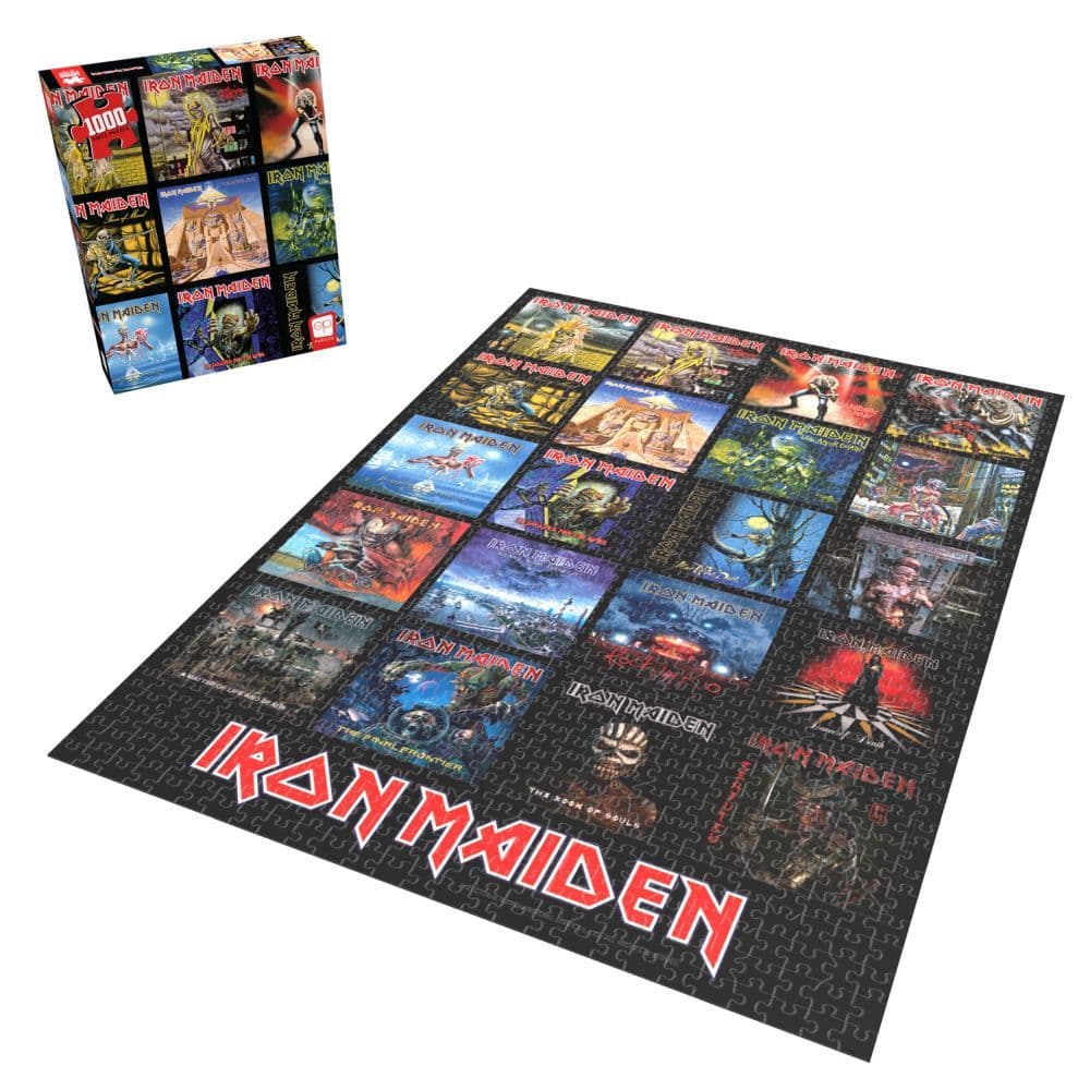 Iron Maiden Albums 1000 Piece Exclusive Second Alternate Image width=&quot;1000&quot; height=&quot;1000&quot;