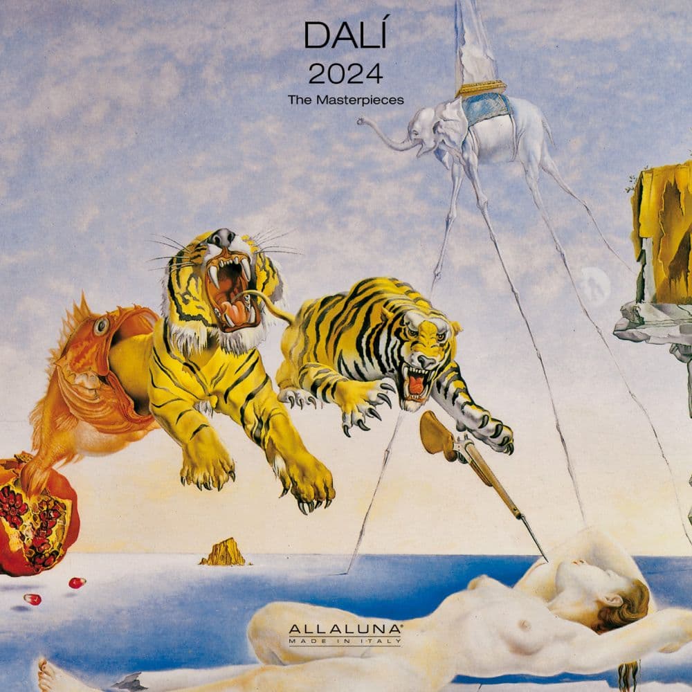 Salvador Dali Exhibition London 2024 Calendar Carlye Fenelia