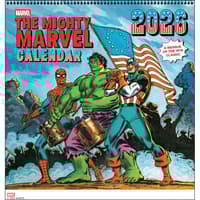 image Mighty Marvel 2026 Wall Calendar Main Image
