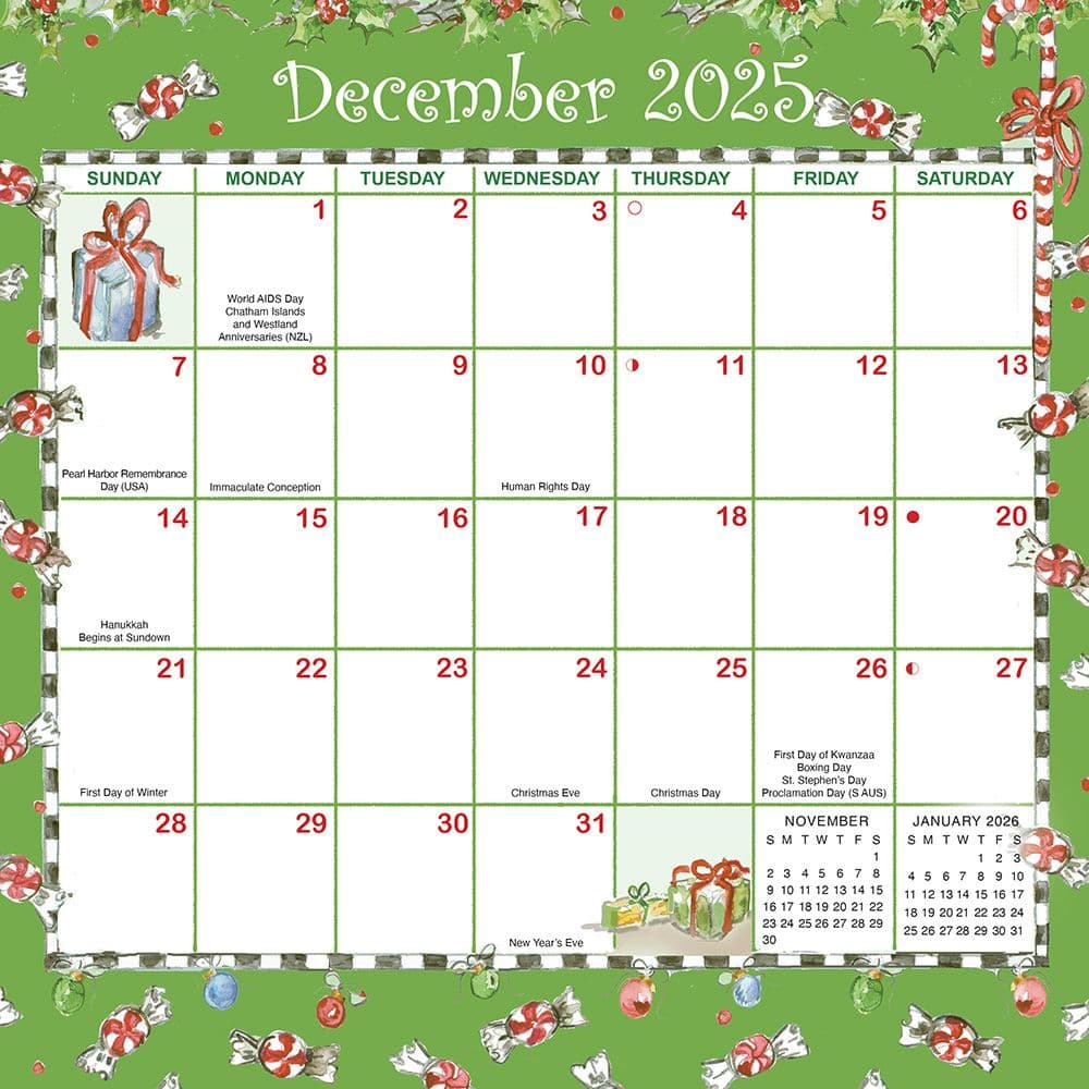 Joyful Seasons Magic Grip 2025 Wall Calendar Second Alternate Image width=&quot;1000&quot; height=&quot;1000&quot;