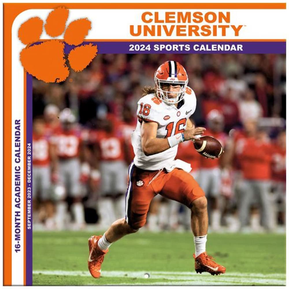 Clemson Tigers 2024 Mini Wall Calendar - Calendars.com