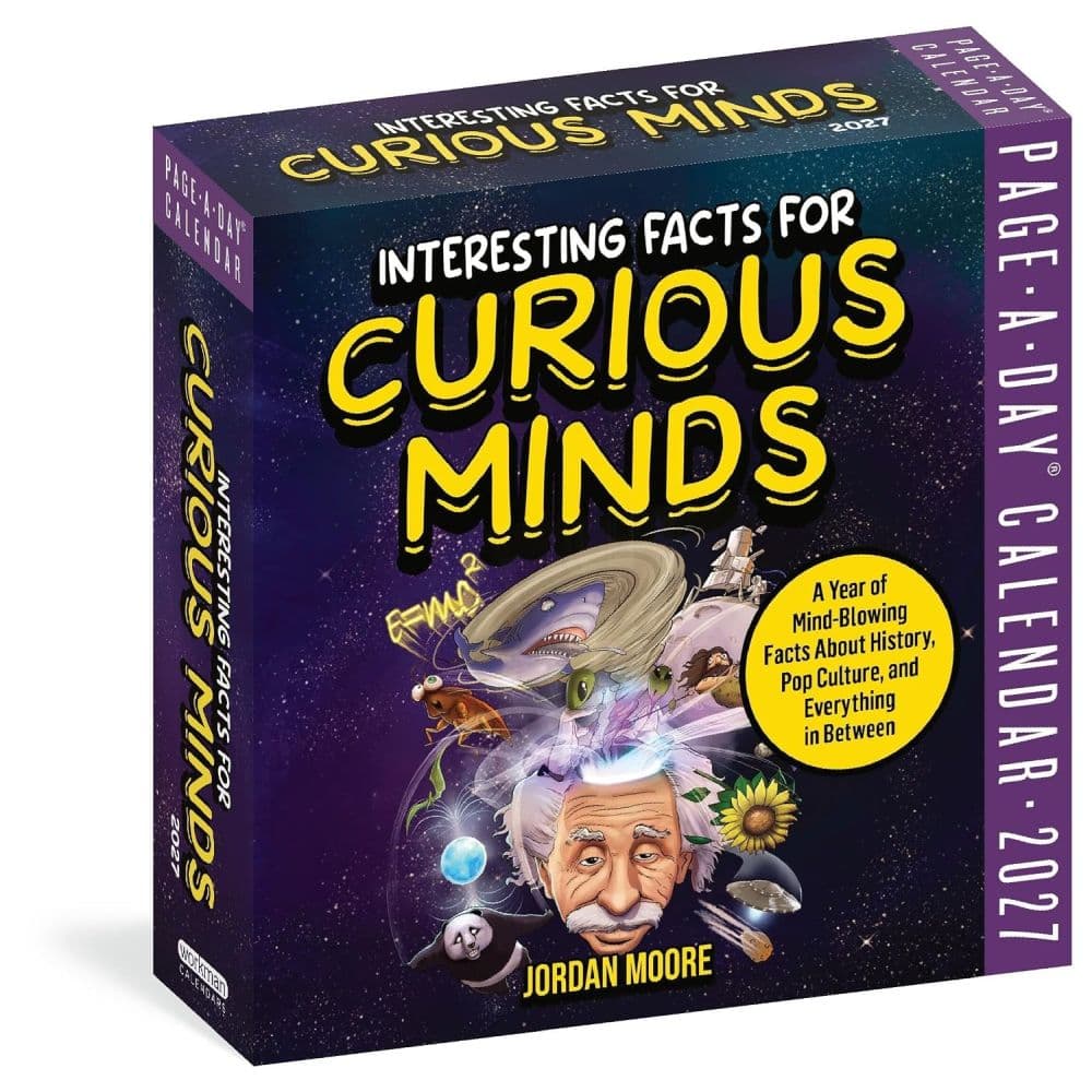 Interesting Facts for Curious Minds 2027 Desk Calendar Main Product Image