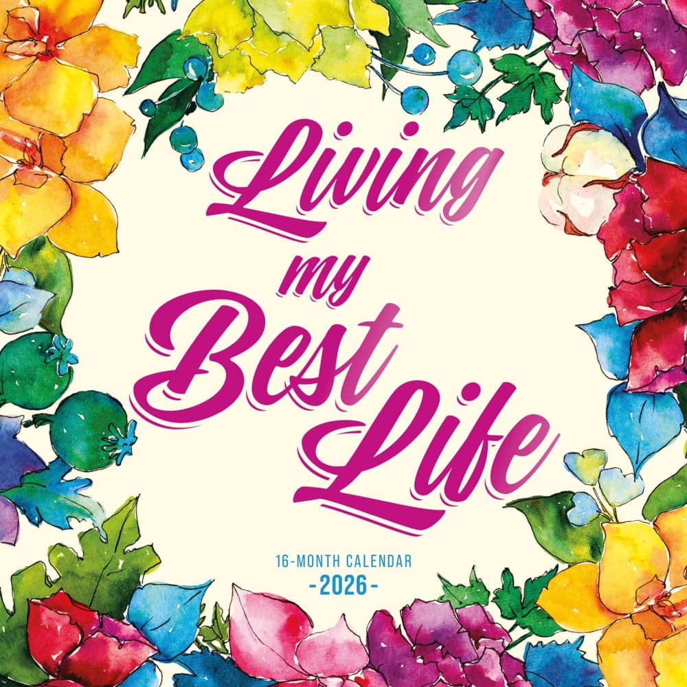 Living My Best Life by Bonnie Marcus Special Value 2026 Wall Calendar Main Image