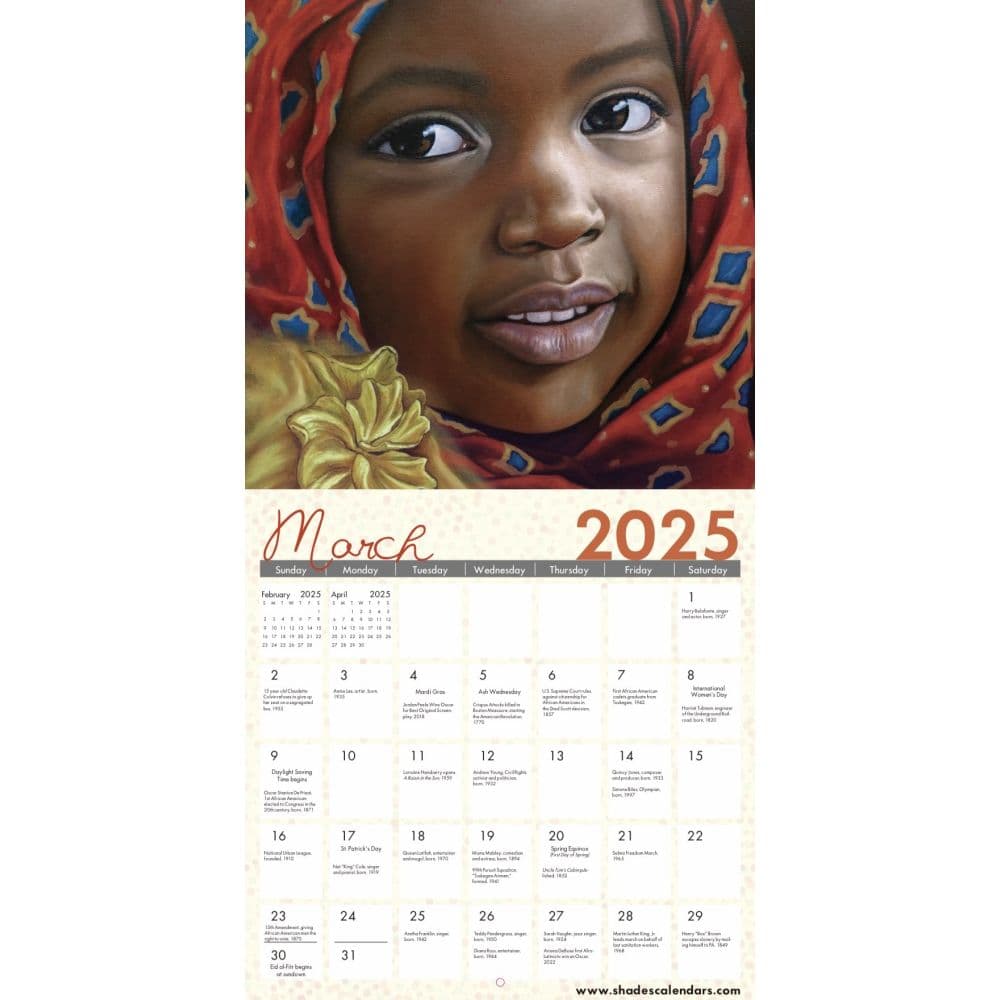 Our Children Our Hope 2025 Wall Calendar Fourth Alternate