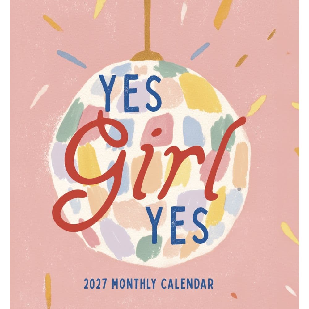 Yes Girl Yes 2027 Wall Calendar Main Product Image