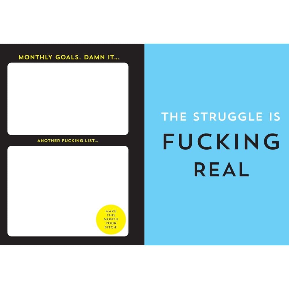 Carpe Fcking Diem 2026 Planner Second Alternate Image
