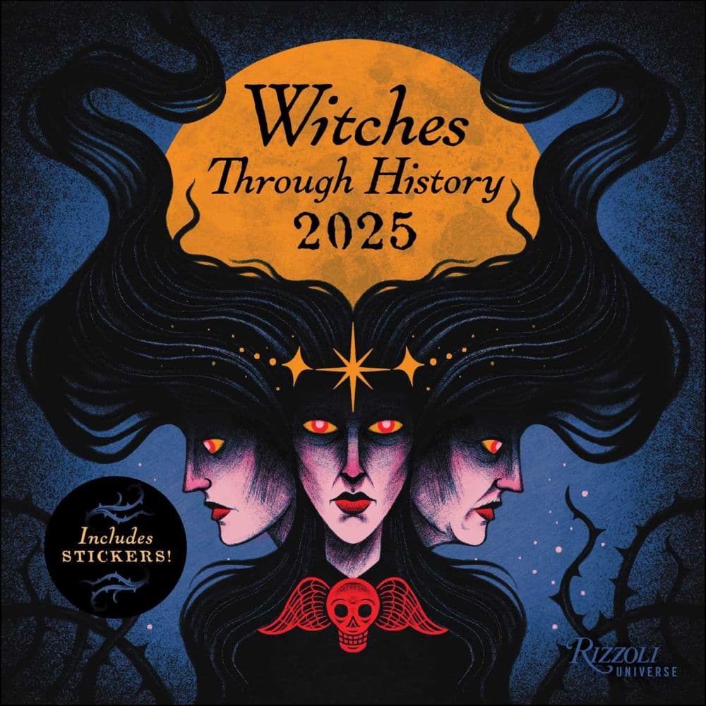 Witches Through History 2025 Wall Calendar Main Product Image width=&quot;1000&quot; height=&quot;1000&quot;