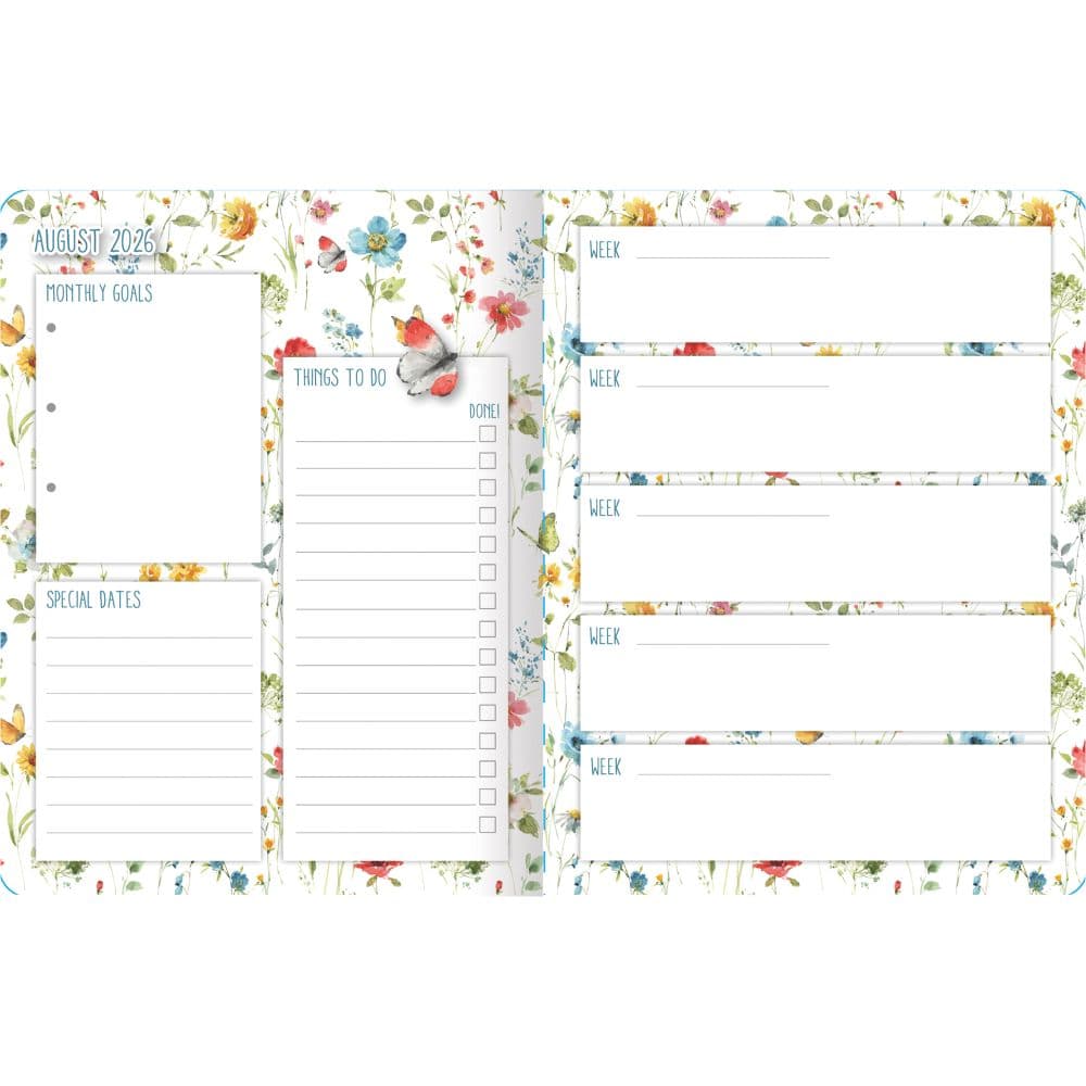 Watercolor Wonder 2027 Monthly Pocket Planner by Lisa Audit Third Alternate Image