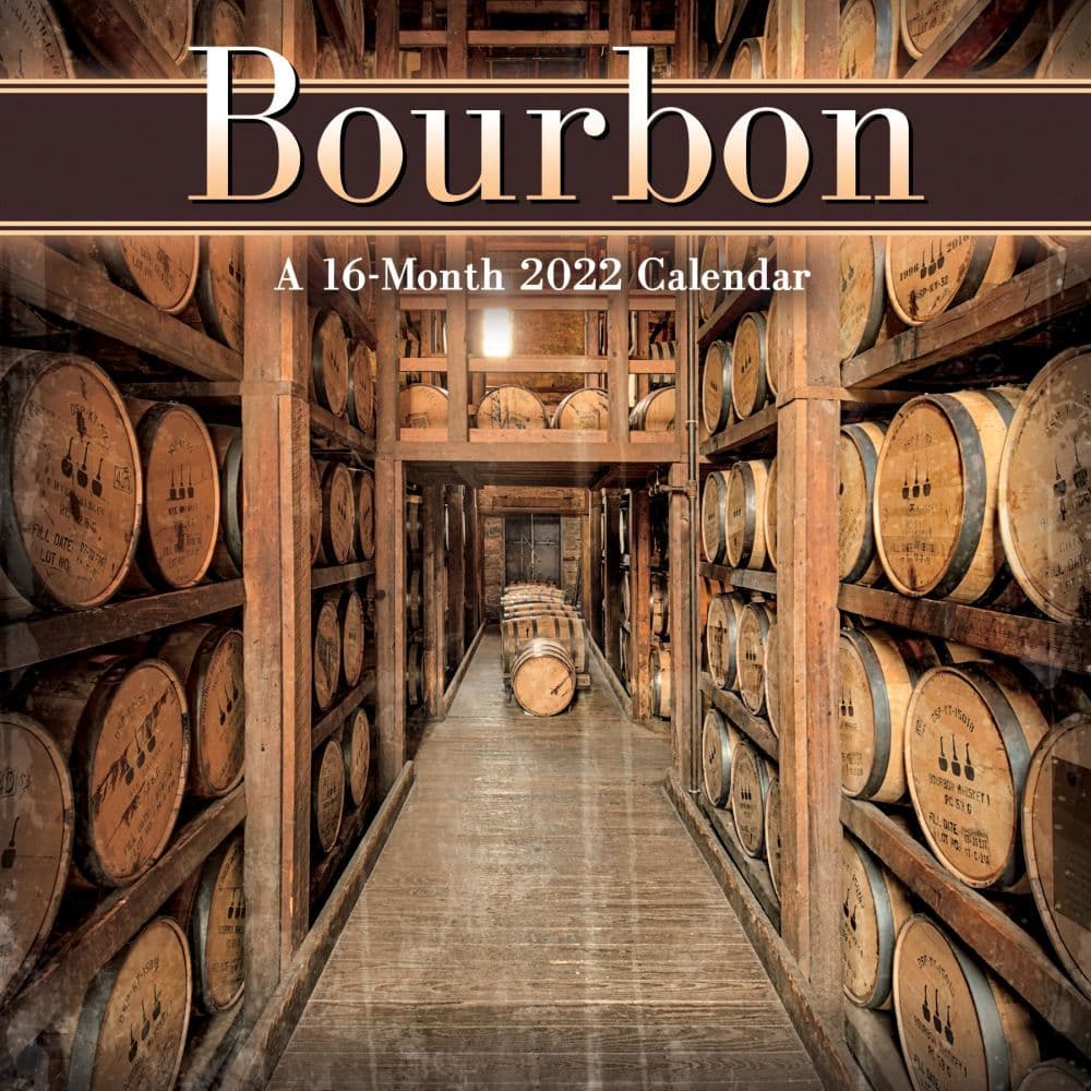 Bourbon 2022 Wall Calendar