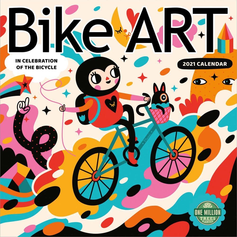 Bike Art Wall Calendar