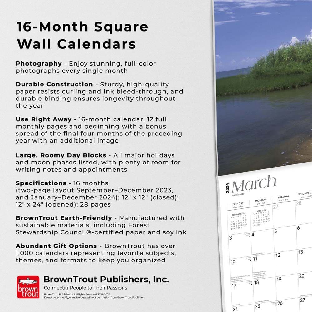 Alabama Wild and Scenic 2024 Wall Calendar Fourth Alternate  Image width=&quot;1000&quot; height=&quot;1000&quot;