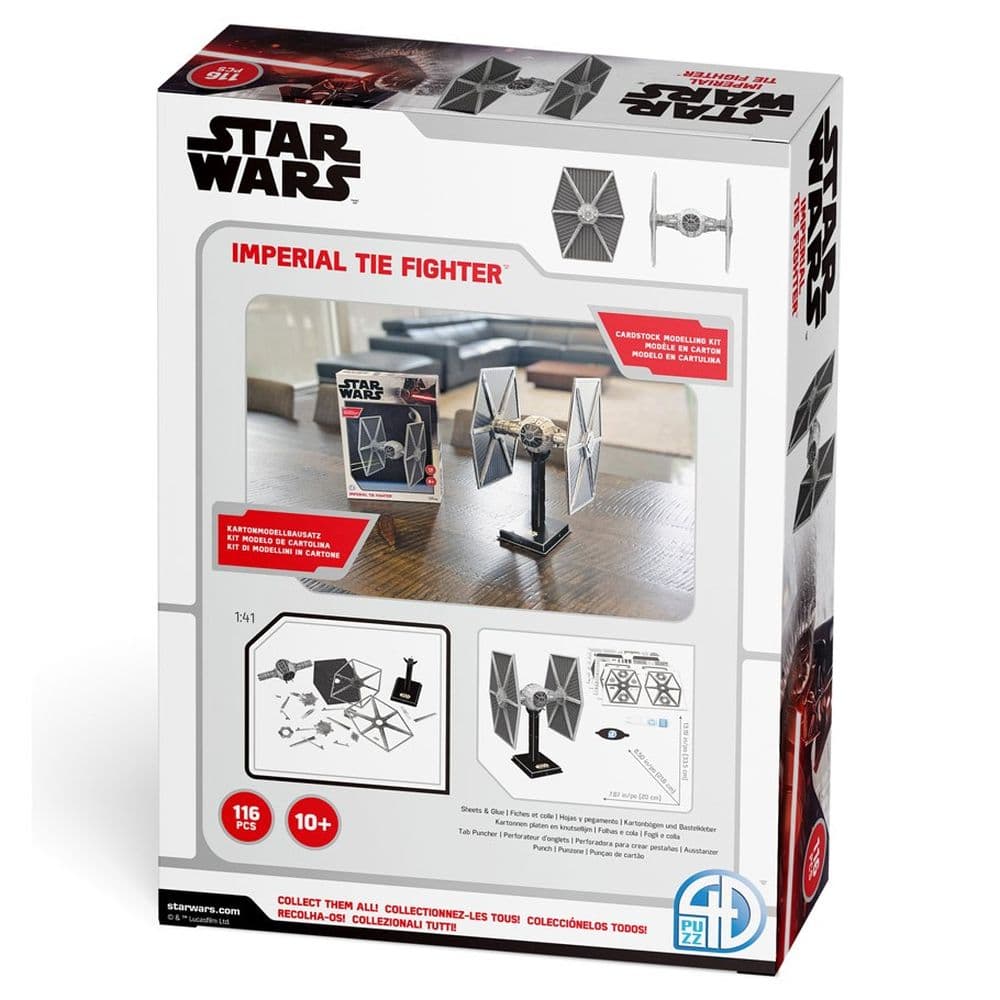 4D Star Wars Imperial Tie Fighter 150 Piece Puzzle First Alternate Image