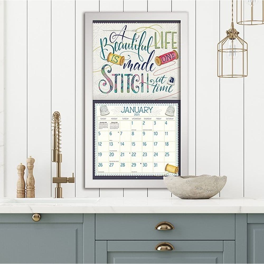 Handmade Happiness by Nicole Tamarin 2025 Wall Calendar Fourth Alternate Image width=&quot;1000&quot; height=&quot;1000&quot;